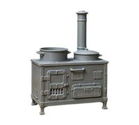 LeeQinersw Miniature Burner 1 12 Dollhouse Kitchen Burner Model Mini Cooker Furniture Accessory Diorama Layout Prop PP Build Detailed Design Suitable for Model M, Gray