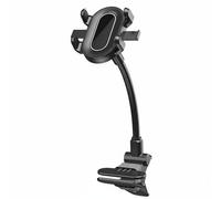 LeeQinersw Mobile Phone Clip Guitar Headstock Phone Holder Mount Stand Bracket With Adjustable Ball Joint And Flexible Gooseneck For teaching lessons content live