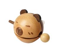 LeeQinersw Mokugyo Handcrafted Percussion Instrument with Mallet for Small, capybara