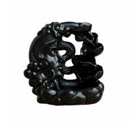 LeeQinersw Moon Backflow Incense Holder Resin Waterfall Aromatherapy Sculpture Minimalist Decor Suitable for reading relaxing living room office