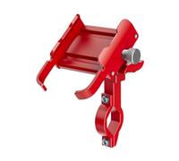 LeeQinersw Motorcycle Phone Holder Shockproof 720 Rotation Wide Use Handlebar Mounting Cell Mount Holder for Car Riding, red
