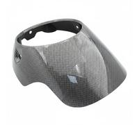 LeeQinersw Motorcycle Windshield Headlight Cowl Fairing Deflector Lightweight Suitable for Classic British Motorcycle Riders Daily Commute, Carbon Fiber Pattern