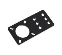LeeQinersw Mount Plate Aluminum Replace Parts 3.2x1.5inch 3D Printer Accessory Replacement for Linear V Shape Slot Sturdy Easily Install