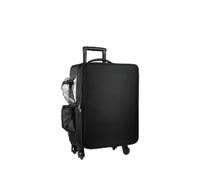 LeeQinersw Multilayer Storage Case Rolling Makeup Case Organizer Trolley Suitcase with Wheels Oxford Cloth Removable Dividers Suitable for competitions Home Organization 55x36.5x25cm
