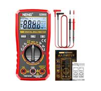 LeeQinersw Multimeter: Non- Handheld Measuring Device for Current and in The Automotive Sector, Red Standard