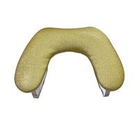 LeeQinersw Nail Hand Rest Manicure Armrest for Nails Tech Portable Manicure Pillow PU Leather, Gold