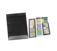 LeeQinersw Nurse Clip Board Nursing Edition Cheat Sheet Foldable Clipboard for Nurses, with Stickers