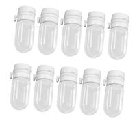 LeeQinersw Pack of 10 Mini 2ml Dropper Bottles for Cream Samples,