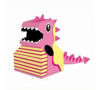 LeeQinersw Paper Cardboard Dinosaur Costume | Smooth Finished Edges, Easy-Assemble, 3D Dinosaur Costume with Head and Tail, for Preschool Performances, Kids, Preschoolers