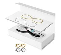 LeeQinersw Permanent Bracelet Set for Couples, Gifts, Portable, Fashionable, Classic, Bracelet Production for Couples, Jewelry for Summer Women, 1 Silver 1 Gold