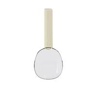 LeeQinersw Pet Food Scoop for Dogs with Measuring Cup and Bag Clip Cat Spoon for Feeding, beige