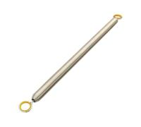 LeeQinersw Pilates Bed Spring Pilates Bed Parts Stainless Steel Hook Sturdy Workout Heavy Duty Tension Spring Replacement, Spring, Red 2.3x27.7x632mm