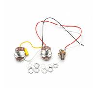 LeeQinersw Plug-and-Play Bass Prewired Kit | Metal Construction, Bass Control Assembly with Volume and Tone Controls, Luthiers