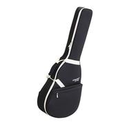 LeeQinersw Portable Gig Bag for 40inch And 41inch Acoustic Guitars with Storage, black white