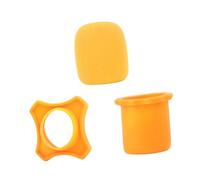 LeeQinersw Portable Microphone Sleeve with Anti-slip Feature for Live Events, Orange