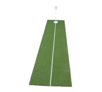 LeeQinersw Premium PP Material Golf Putting Mat with Hole Cup Foldable Training Green