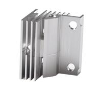 LeeQinersw Printer Radiator Heat Sink Printer Accessories,Portable Professional Heating Head Kits Practical Metal Silver for K1 Max