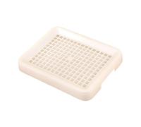 LeeQinersw Rabbit Litter Box for Cage Pet Toilet Bedpan Pee Pan Tray for Pet Supplies Hamster, white