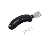 LeeQinersw Rear Brake Pad Scooter Brake Rear Metal Material Accessory Easy to Install with Screws Suitable for Children Three Wheel Four Wheel Scooter, black 2cm