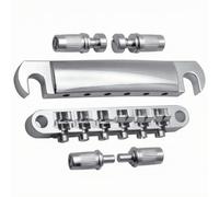 LeeQinersw Replacement Roller Bridge | Upgrade, Roller Bridge with TailpieceResistant, Silver