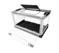 LeeQinersw Reptile Breeding Box Hatching Case Lightweight Ventilated Hamster Cage Hamster