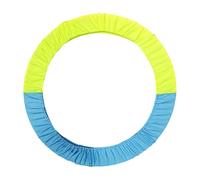 LeeQinersw Rhythmic Gymnastic Cover Artistic Gymnastic Cover Elastic Hoop Protector Calisthenics Equipment Accessory Scratch Resistant Polyester, Blue and Yellow
