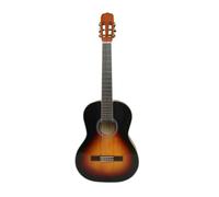 LeeQinersw Right-Handed Guitar with Nylon Strings | Full Size, 39-Inch Classical Guitar, Novice, Instrument, for rehearsal Beginners, Students, Sunset
