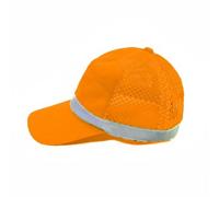 LeeQinersw Road Work Cap Reflective Baseball Hat Mesh Hat Headwear With Polyester And Cooling Ventilation Suitable for building sites paving work parking, Org Reflective Cap