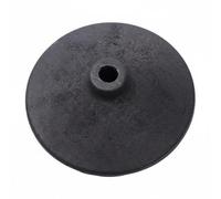 LeeQinersw Rubber Base Warning Pole Traffic Cone Base Weighted Base Rugged Rubber Build Anti Tip Support Suitable for driving practice field training perimeter layout coaching, 2KG