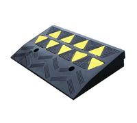 LeeQinersw Rubber Curb Ramp Roadside Slope Pad Non Slip Practical Driveway Threshold Ramp for Wheelchairs Sidewalk Trucks Scooters