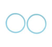 LeeQinersw Silicone Bands for Patella Stabilization - 2 Units, Fluorescent Blue