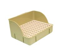 LeeQinersw Small Animal Toilet Box for Rabbits And Guinea Pigs, green