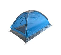 LeeQinersw Small Camping Tent Compact Shelter for Two Individuals 2 Person Tent with Waterproof Features Lightweight Tent for Outdoor Fishing Camping Family Activities, Blue
