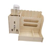 LeeQinersw Small Hay Feeder for Rabbits And Hamsters, Food Holder, with kettle