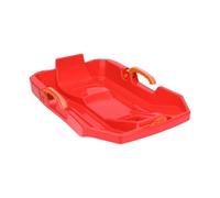 LeeQinersw Snow Sled for Kids with Brakes And Downhill Slide, Red