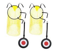 LeeQinersw Soccer Goals Target Soccer Goals Net Enhance Agility Speed Football Target Net Round Discs for Athletes Teens Player Gym