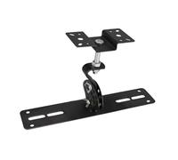 LeeQinersw Speaker Mount Bracket Support Wall Shelf Adjustable Length Universal Speaker Stand Fixed Holder for Meeting Room Stage Hotel, 34x6.5x20.3cm