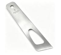 LeeQinersw Stainless Steel Glue-Spreading Tool Space-Saving Metal Glue Spreader with Hanging Hole Gumming Board for DIY Hobbyists