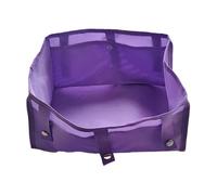 LeeQinersw Storage Bag for Rollator Under Seat, Walker Organizer for Essentials, Purple