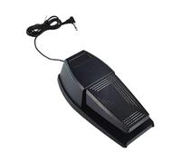 LeeQinersw Sustain Pedal 6.5mm Jack Electric Pianos 1.6M Extension Cable Professional AntiSlip Music Instrument Accessories Foot Pedal