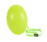 LeeQinersw Swim Buoy Inflatable Swim Buoy Floating Waterproof Flotation Security Device Adjustable Waist Belt PVC Gear Suitable for Swimming Pool Outdoor, Fluorescent Green