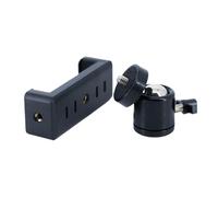 LeeQinersw Swivel Mini Ball Head 360 Degree Mount Base Adapter Universal for Phone LED Video Light DSLR Camera, 1 Mini Ball Head