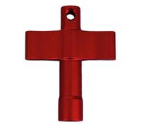 LeeQinersw T Shaped Drum Tuning Key for Percussion Instruments, red