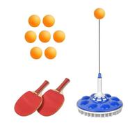 LeeQinersw Table Tennis Reply Training Device Easy to Assemble Freestanding Reply with Weighted Base Lightweight for Kids