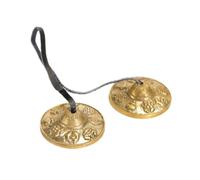 LeeQinersw Tibetan Tingsha Bells 6.5cm for Spiritual Practices, A