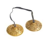 LeeQinersw Tibetan Tingsha Bells 6.5cm for Spiritual Practices, C