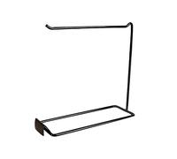 LeeQinersw Top Organizer Stand Modern Standing Hanger Holder for Hairbands Keychains Showcase Dresser, 1 Row Black
