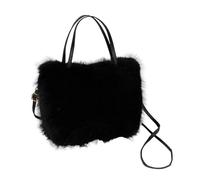 LeeQinersw Tote Bag for Women Casual Trendy Handle Satchel Bag, Black