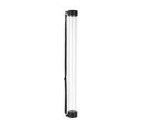 LeeQinersw Transparent Ball Collection Tube with Shoulder Strap Hands Tennis Ball Retriever Tube for Training Groups