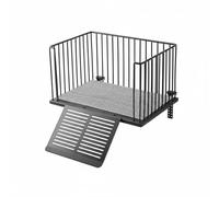 LeeQinersw Turtle Basking Stainless Steel Aquarium Dock Climbing Stand Hook Mount Perch Anti-Slip Ramp Suitable for Pet Tanks Home Decoration, Large For 40cm Wide Turtle Tank